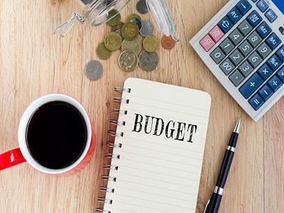 Begin with a small budget and work your way up to a large one!